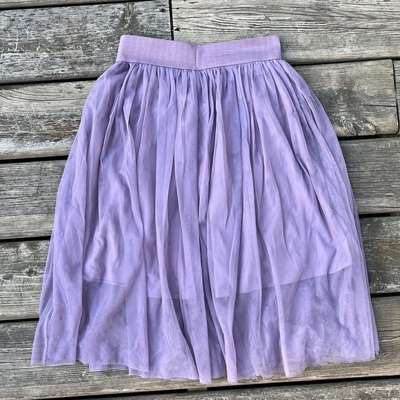 Purple Tulle Skirt - Picture 5 of 5